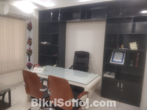 office furniture and electronics